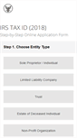 Mobile Screenshot of irs-tax-id.com